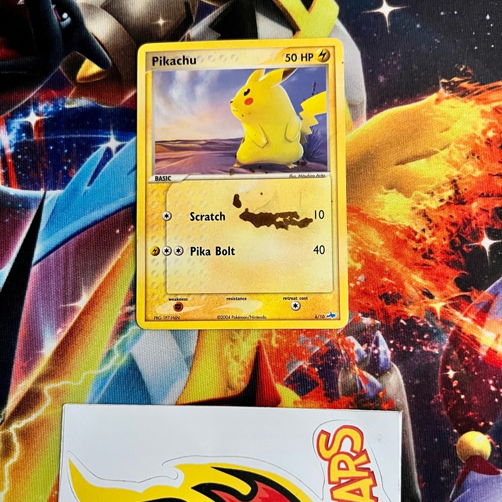 Pokémon Pikachu Ex Trainer Kit Latios Card